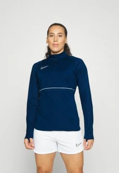 Nike Performance ACADEMY DRILL - Long Sleeved Top - Valerian Blue/white