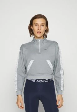 Nike Performance ALL TIME TAPING - Sweatshirt - Particle Grey/heather/white/black