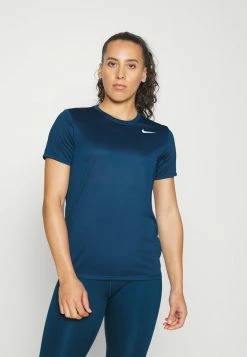 Nike Performance TEE - Sports T-shirt - Valerian Blue/white