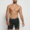 Nike Performance SHORT LONG - Pants - Black/white