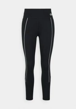 Nike Performance ONE 7/8 - Leggings - Black/white -Nike Performance store cc5daffd5b444ae09f4a4d98523528d9