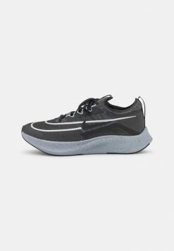 Nike Performance ZOOM FLY - Neutral Running Shoes - Dark Smoke Grey/metallic Silver/magnet Grey/black