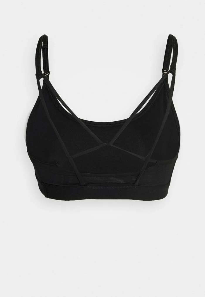Nike Performance INDY BRA - Light Support Sports Bra - Black/white/active Pink 2 Nike Performance INDY BRA - Light Support Sports Bra - Black/white/active Pink - Image 2
