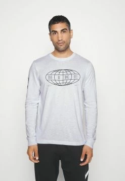 Nike Performance Long Sleeved Top - White/light Smoke Grey