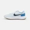 Nike Performance REVOLUTION 6 NN 4E - Neutral Running Shoes - Pure Platinum/thunder Blue/dark Marina Blue/worn Blue/hot Curry/light Brown