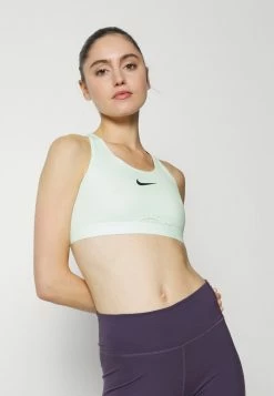 Nike Performance BRA - High Support Sports Bra - Barely Green/pure Platinum/black