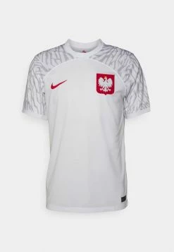 Nike Performance POLSKA STADIUM HOME - Football Shirt - White/sport Red -Nike Performance store ce17f43cc46b4e3e985db8fc005397e0