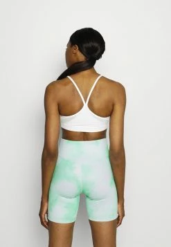 Nike Performance INDY V NECK BRA - Light Support Sports Bra - White/grey Fog/particle Grey -Nike Performance store ce2126aeca6445c993e0a233fff421f7