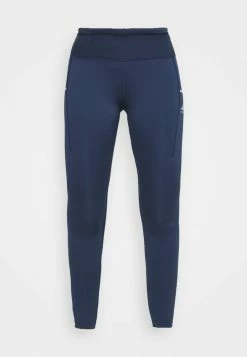 Nike Performance EPIC LUXE TRAIL - Leggings - Midnight Navy/aluminum/reflective Silver -Nike Performance store ce3ae5d4e1624de791c34f1736e452e6