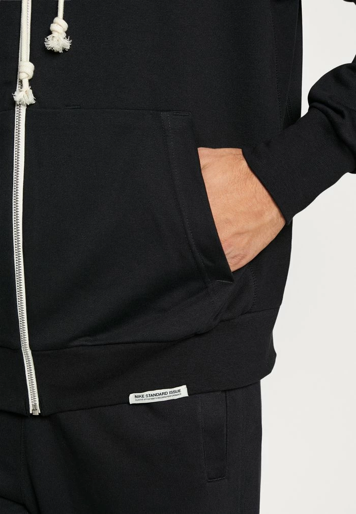 Nike Performance NBA TEAM 31 FULL ZIP - Zip-up Sweatshirt - Black/pale Ivory 5 Nike Performance NBA TEAM 31 FULL ZIP - Zip-up Sweatshirt - Black/pale Ivory - Image 5