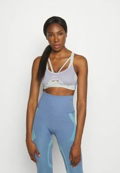 Nike Performance INDY BRA - Light Support Sports Bra - Provence Purple/light Silver
