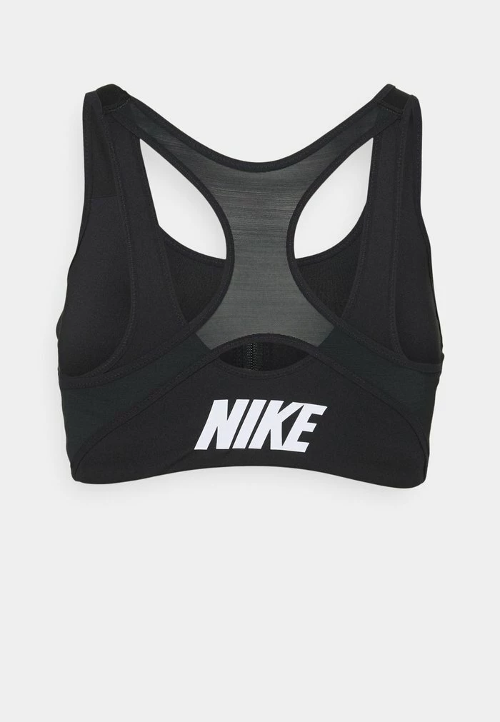 Nike Performance SHAPE ZIP FRONT BRA - High Support Sports Bra - Black 2 Nike Performance SHAPE ZIP FRONT BRA - High Support Sports Bra - Black - Image 2