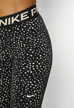 Nike Performance CROP - Leggings - Black/white -Nike Performance store ceffa869ed9f44deaf23c4e443f7bad8