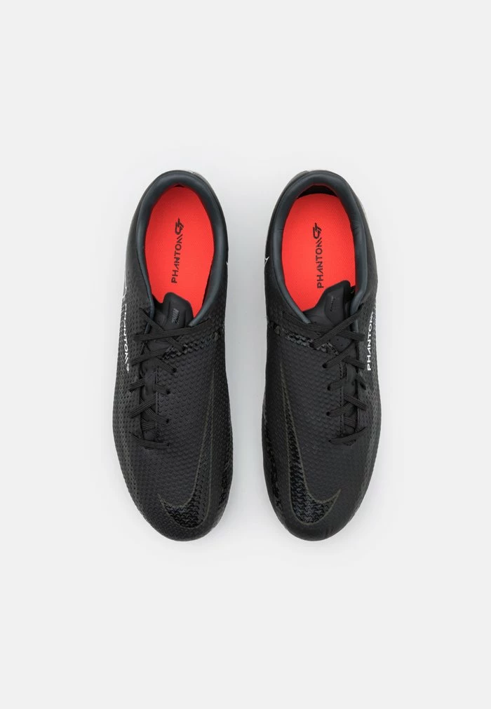 Nike Performance PHANTOM GT2 ACADEMY FG/MG - Moulded Stud Football Boots - Black/summit White/bright Crimson/dark Smoke Grey 4 Nike Performance PHANTOM GT2 ACADEMY FG/MG - Moulded Stud Football Boots - Black/summit White/bright Crimson/dark Smoke Grey - Image 4