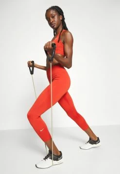 Nike Performance ONE - Leggings - Cinnabar/white -Nike Performance store cf3d4e1363c84e3c9a64e6d4a050d733