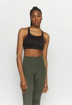 Nike Performance LUXE BRA - Medium Support Sports Bra - Black