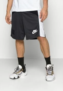 Nike Performance DRY FIT START5 SHORT - Sports Shorts - Black/dark Smoke Grey/white