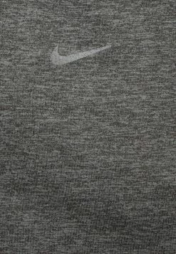 Nike Performance YOGA - Top - Smoke Grey/smoke Grey -Nike Performance store cfc30c271ecf4277940f533d4a790192