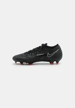 Nike Performance PHANTOM GT2 PRO FG - Moulded Stud Football Boots - Black/dark Smoke Grey/summit White