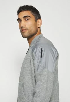 Nike Performance THERMA NOVEL - Training Jacket - Grey Heather/particle Grey -Nike Performance store d0353593a775410ab528d26845e931cd