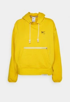 Nike Performance STANDARD ISSUE HOODIE - Hoodie - Yellow Ochre -Nike Performance store d0b3949fcb1b4cb0bf2cd04de043c4dd
