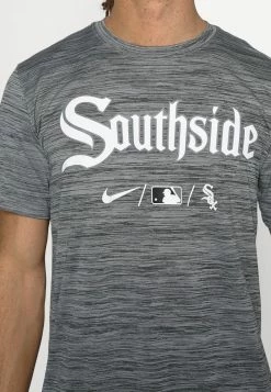 Nike Performance MLB CHICAGO WHITE SOX CITY CONNECT LEGEND PRACTICE VELOCITY - Sports T-shirt - Anthracite -Nike Performance store d166330fd18d4c3b851ad827fae9c888