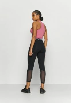 Nike Performance 365 7/8 HI RISE - Leggings - Black/white -Nike Performance store d187cdd951f743d482aa3cfaf8e4c053