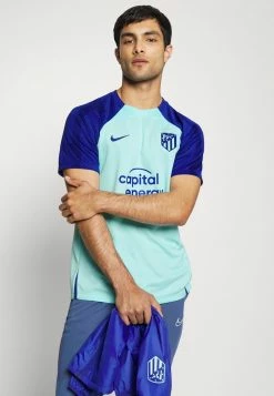 Nike Performance ATLÉTICO MADRID STRIKE - Sports T-shirt - Light Blue