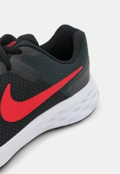 Nike Performance REVOLUTION 6 NN - Neutral Running Shoes - Black/university Red/anthracite -Nike Performance store d1a23438854f4c45acd23fca7451f559