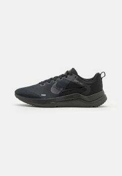 Nike Performance DOWNSHIFTER 12 - Neutral Running Shoes - Black/dark Smoke Grey/particle Grey