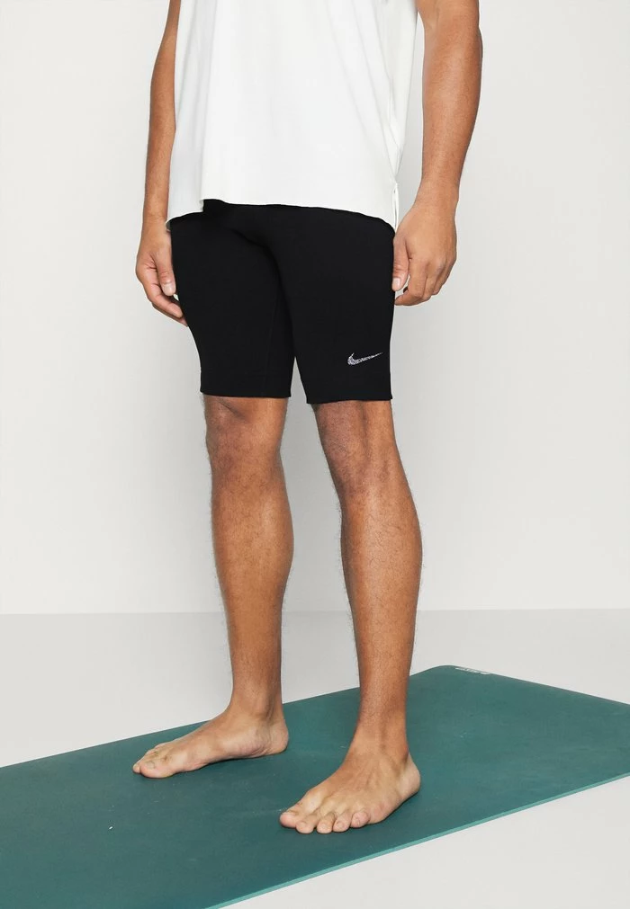 Nike Performance SHORT - Leggings - Black/multi Color 1 Nike Performance SHORT - Leggings - Black/multi Color