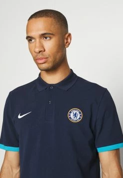 Nike Performance CHELSEA LONDON - Polo Shirt - College Navy/chlorine Blue/white -Nike Performance store d28058dbe279460d831db262c7fb67a5