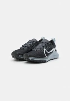 Nike Performance REACT PEGASUS TRAIL 4 - Trail Running Shoes - Black/aura/dark Grey/wolf Grey -Nike Performance store d2e5d580288b44c582d3c628ea4097cf