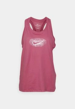 Nike Performance TANK ONE SHINE - Top - Desert Berry -Nike Performance store d30ff54499c04b0fbab79863703df406
