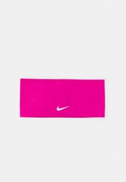 Nike Performance DRI-FIT HEADBAND - Beanie - Active Pink/silver