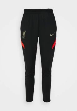 Nike Performance LIVERPOOL FC STRIKE PANT - Club Wear - Black/bright Crimson/mystic Stone