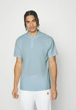 Nike Performance SOLID - Polo Shirt - Glacier Blue/white