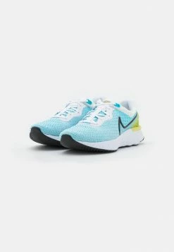 Nike Performance REACT MILER 3 - Neutral Running Shoes - White/black/chlorine Blue/vivid Sulfur -Nike Performance store d4a49885065a4afba8af980758522d6f