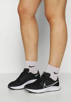 Nike Performance AIR ZOOM PEGASUS 38 - Neutral Running Shoes - Black/white/anthracite/volt -Nike Performance store d4d67b26c86a4e66b12d011c1eb5f4de