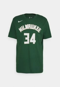 Nike Performance NBA GIANNIS ANTETOKOUNMPO MILWAUKEE BUCKS NAME AND NUMBER TEE - Print T-shirt - Fir/antetokounmpo -Nike Performance store d52dcabbd37a44ec8b6eeffb14906270