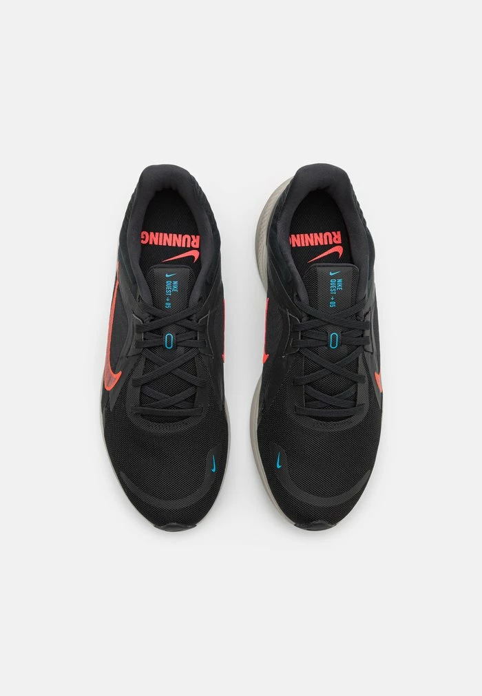 Nike Performance QUEST 5 - Neutral Running Shoes - Black/crimson/cobblestone/laser Blue 4 Nike Performance QUEST 5 - Neutral Running Shoes - Black/crimson/cobblestone/laser Blue - Image 4