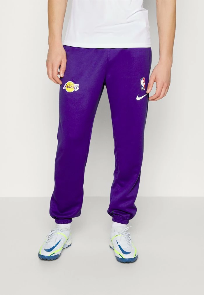 Nike Performance NBA LOS ANGELES LAKERS SPOTLIGHT PANT - Tracksuit Bottoms - Field Purple 1 Nike Performance NBA LOS ANGELES LAKERS SPOTLIGHT PANT - Tracksuit Bottoms - Field Purple