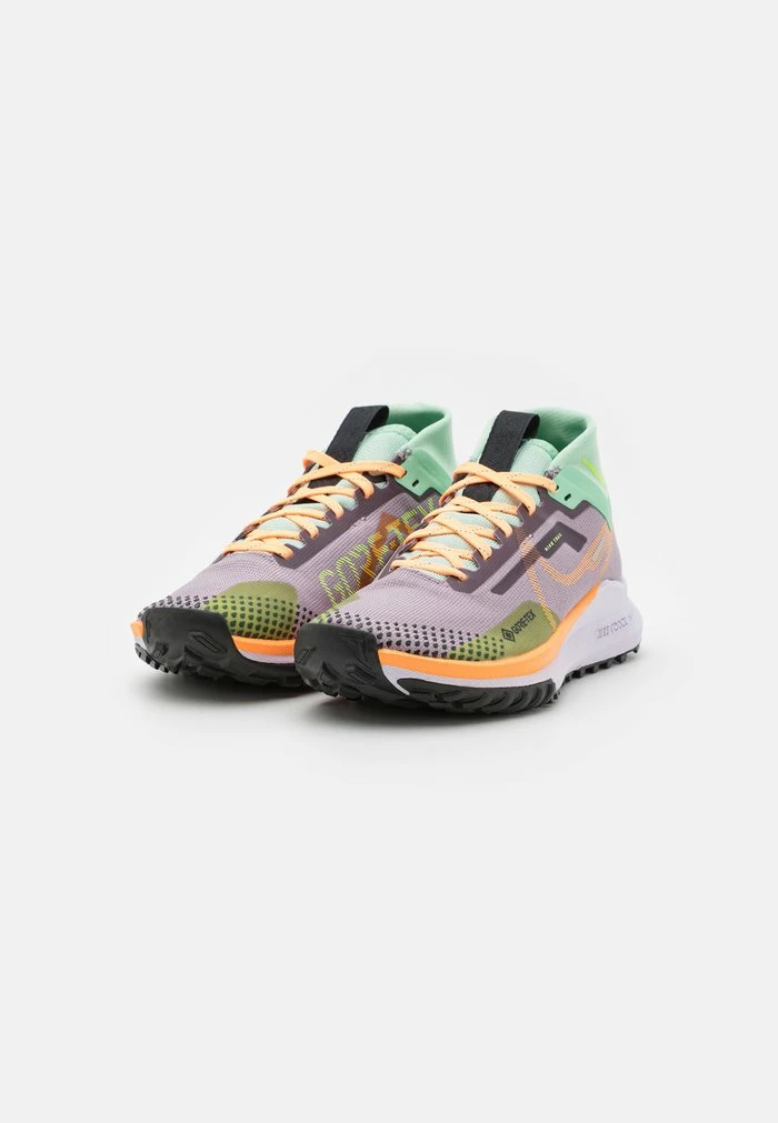 Nike Performance REACT PEGASUS TRAIL 4 GTX - Trail Running Shoes - Purple Smoke/peach Cream/enamel Green/ghost Green/barely Grape 2 Nike Performance REACT PEGASUS TRAIL 4 GTX - Trail Running Shoes - Purple Smoke/peach Cream/enamel Green/ghost Green/barely Grape - Image 2