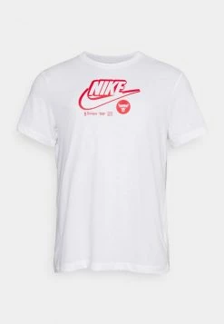 Nike Performance NBA CHICAGO BULLS NIKE LOGO TEE - Club Wear - White -Nike Performance store d64aec9715c04131874e4163345d2519