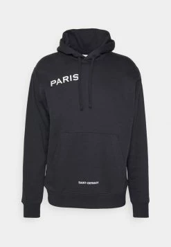 Nike Performance PARIS ST GERMAIN CLUB HOODIE - Sweatshirt - Oil Grey/white -Nike Performance store d6734263e7d34219a12cfeee19b9487f