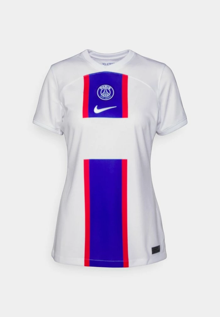 Nike Performance PARIS ST GERMAIN STADIUM THIRD - Football Shirt - White/old Royal 5 Nike Performance PARIS ST GERMAIN STADIUM THIRD - Football Shirt - White/old Royal - Image 5