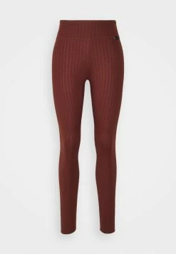 Nike Performance ONE LUXE - Leggings - Bronze Eclipse