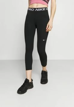 Nike Performance 365 CROP - Leggings - Black/white