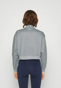 Nike Performance ALL TIME TAPING - Sweatshirt - Particle Grey/heather/white/black -Nike Performance store d73b382803e340288336b56df1738d12