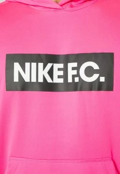 Nike Performance FC LIBERO HOODIE - Hoodie - Hyper Pink/white/black -Nike Performance store d785d9b1e0b244b6af37305963fbe70c